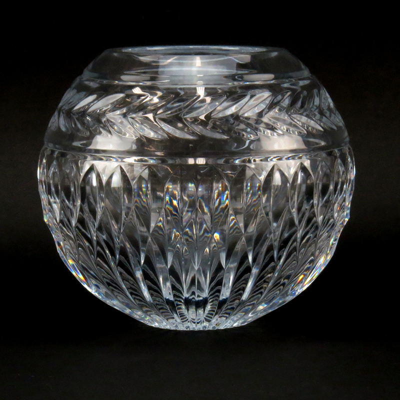 Faberge Atelier Crystal Bowl in Fitted Box