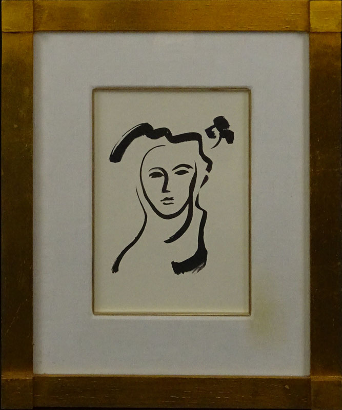 After: Henri Matisse, French (1869-1954) Lithograph "Patitcha"