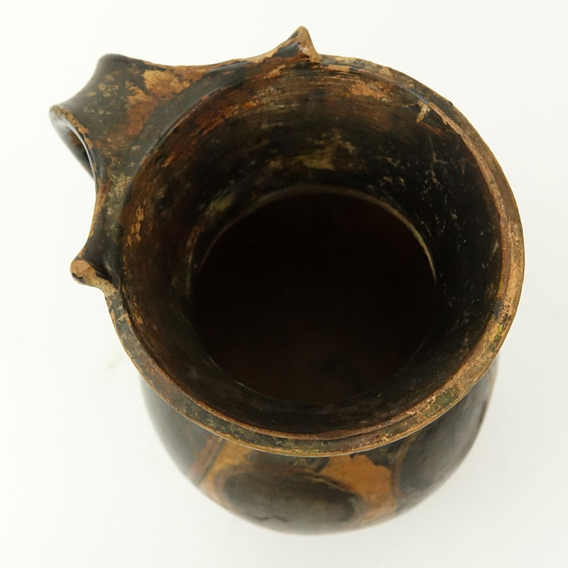 Etruscan Style Pottery Pitcher