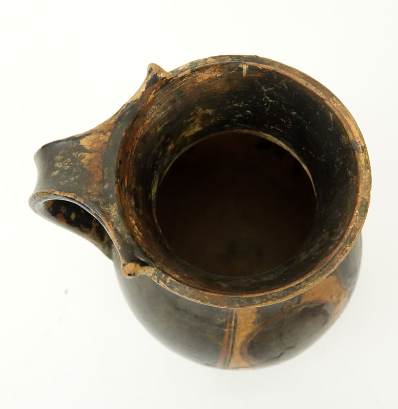 Etruscan Style Pottery Pitcher