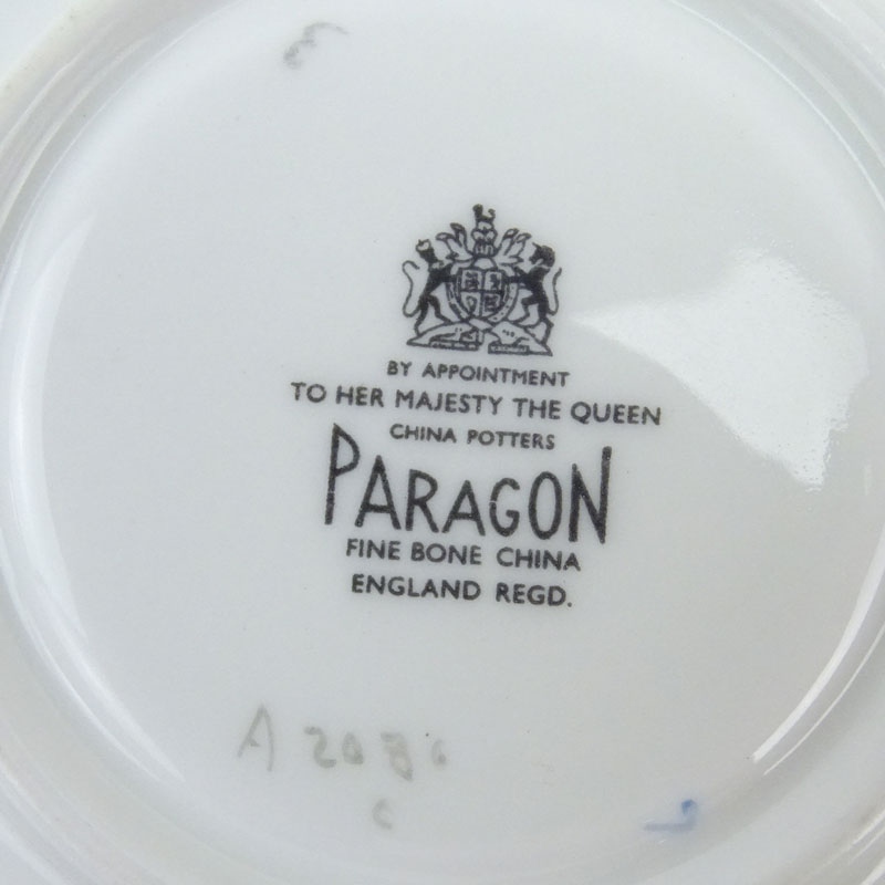 Two Partial Paragon Bone China Dessert Sets