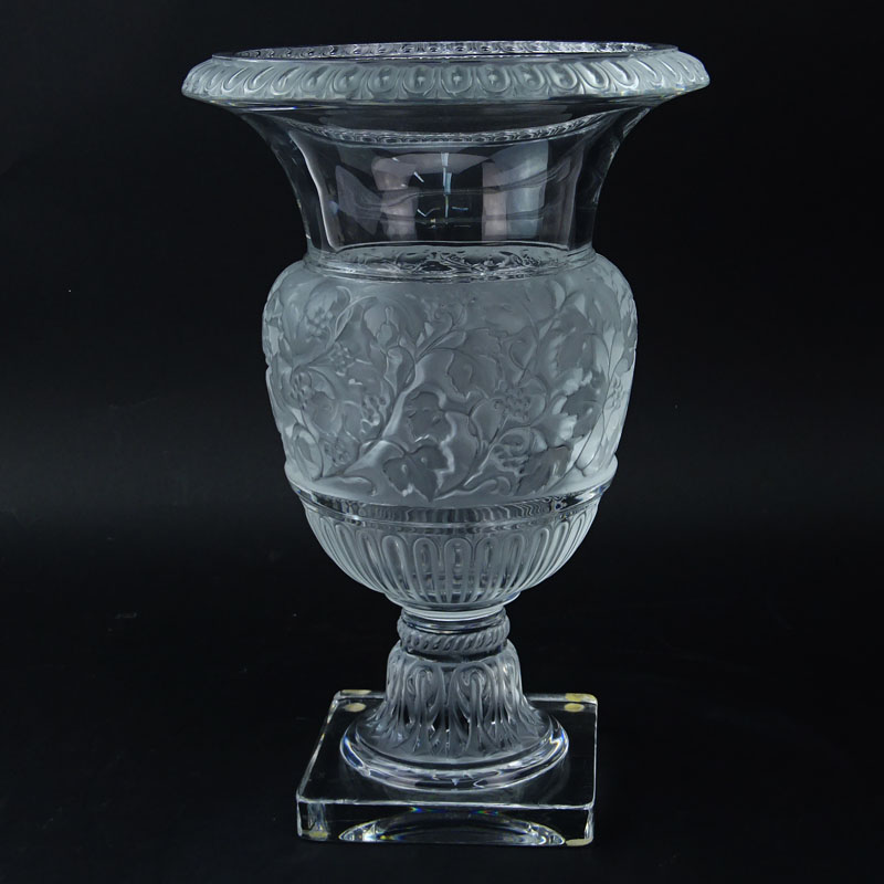 Lalique "Versailles" Vase