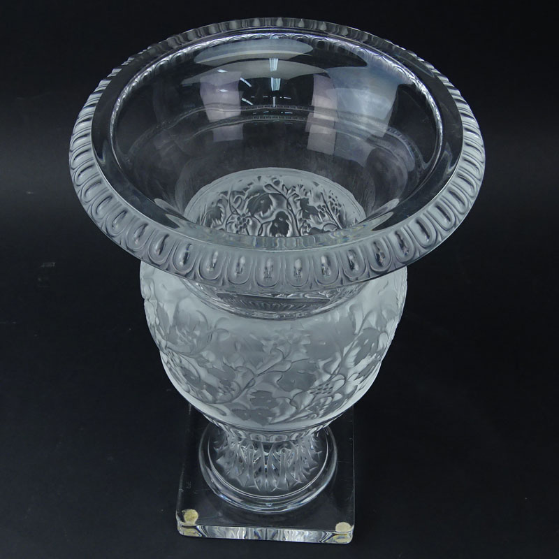 Lalique "Versailles" Vase