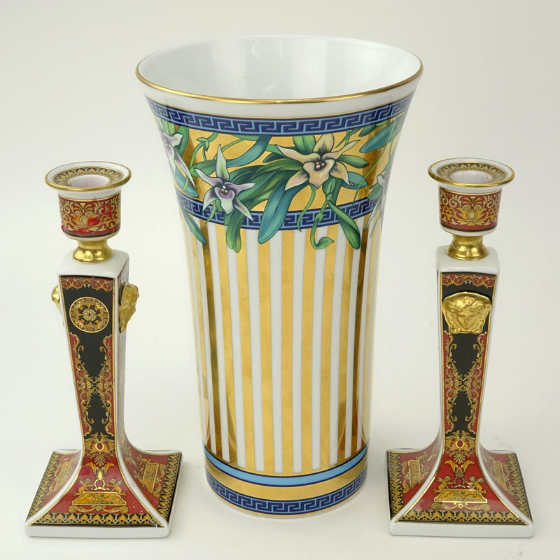 Grouping of Three (3) Versace for Rosenthal Tableware