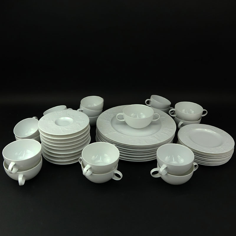 Forty Five (45) Piece Rosenthal - Continental Magic Flute Bjorn Winblad Porcelain Dinner Service