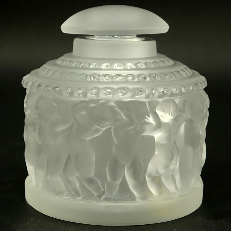 Lalique Crystal "Les Enfants" Perfume Bottle