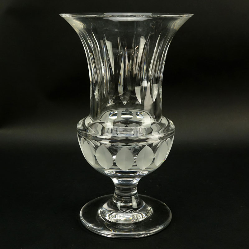 Cartier Crystal La Maison du Shogun Vase