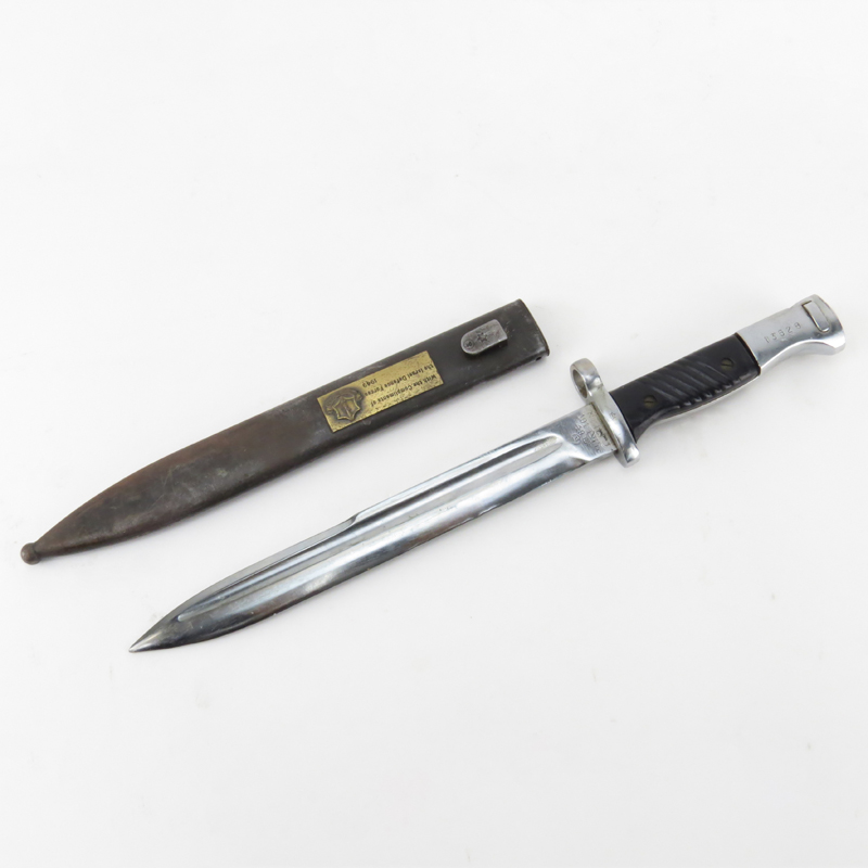 1949 Israeli Bayonet With Scabbard