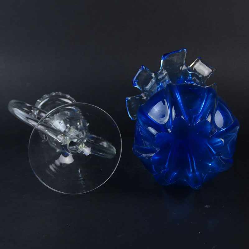 Two Murano Glass Vases