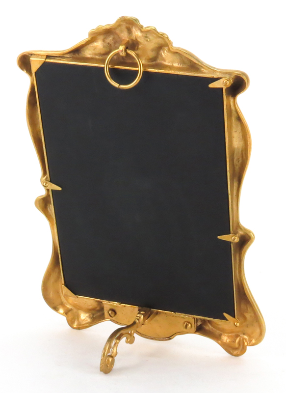 Art Nouveau Gilt Bronze Picture Frame