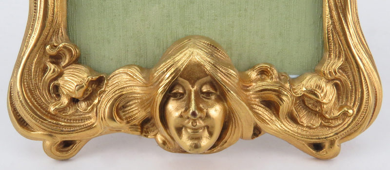 Art Nouveau Gilt Bronze Picture Frame