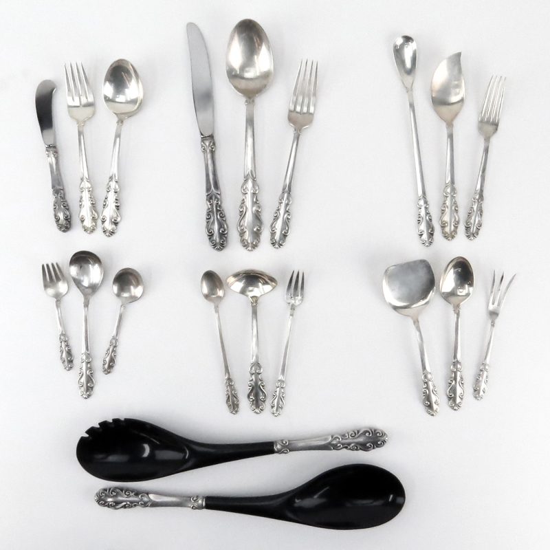 Sixty Six (66) Towle "Esplanade" Sterling Silver Flatware