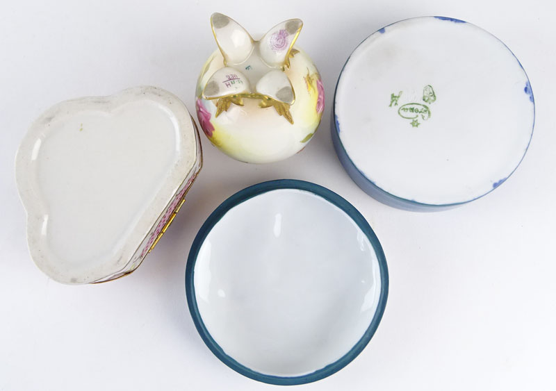 Grouping of Three (3) Antique or Vintage Porcelain Tableware