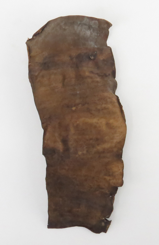 Ancient Judaica Hand Written Parchment Fragment