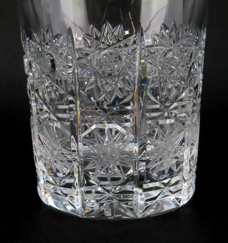 Twelve (12) Vintage Cut Glass Tumblers