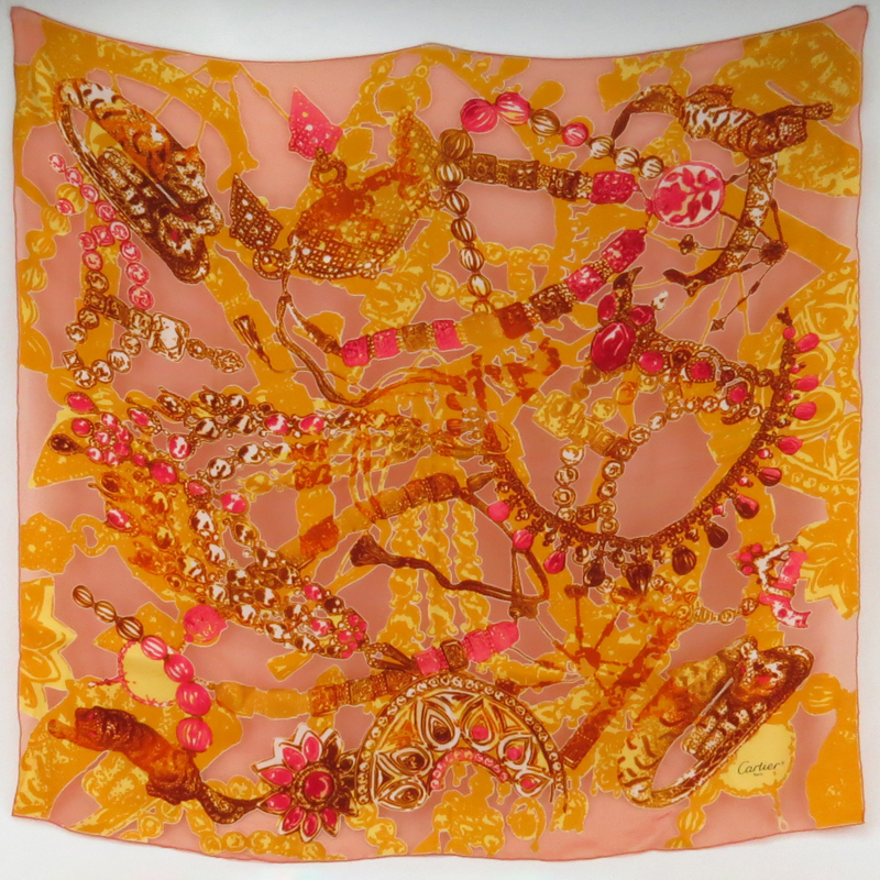 Cartier Silk Scarf