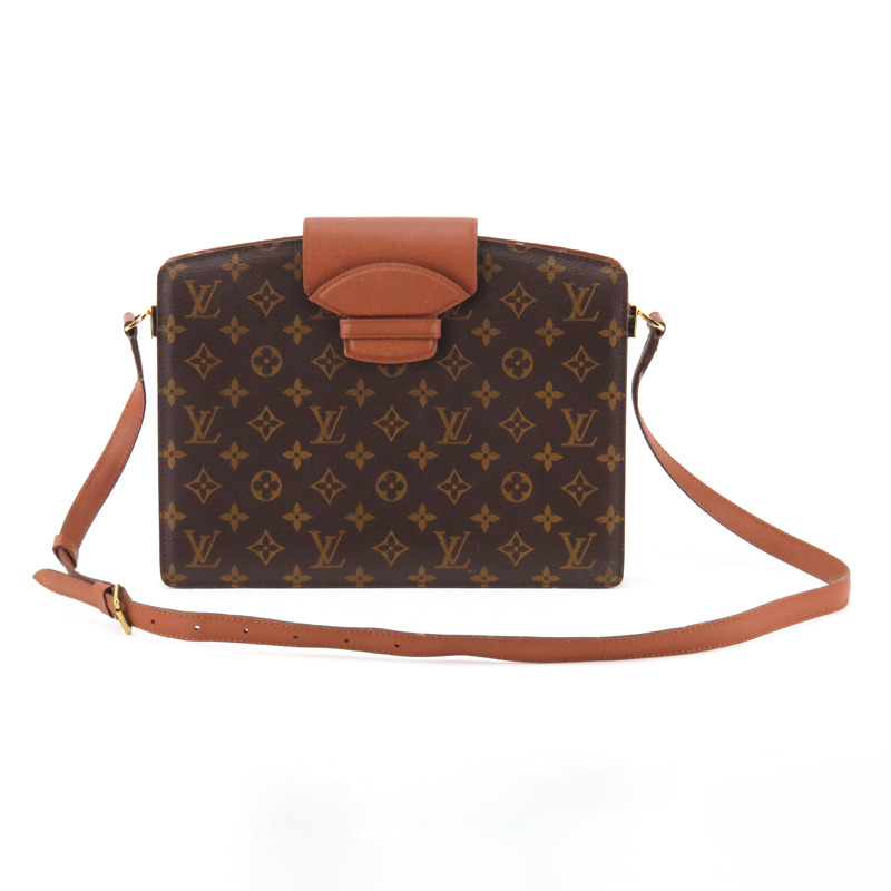 Louis Vuitton Monogram Canvas and Leather Shoulder Bag/Clutch