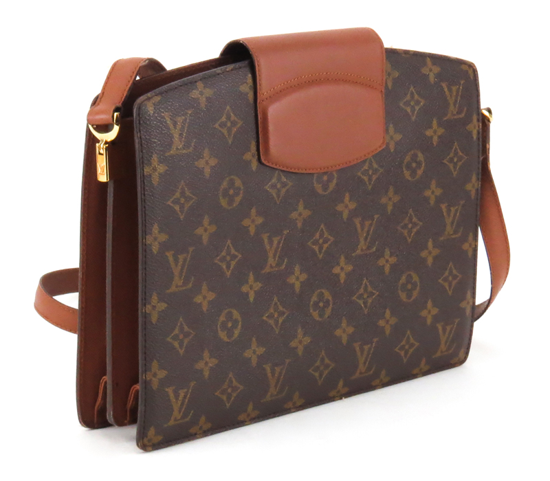 Louis Vuitton Monogram Canvas and Leather Shoulder Bag/Clutch