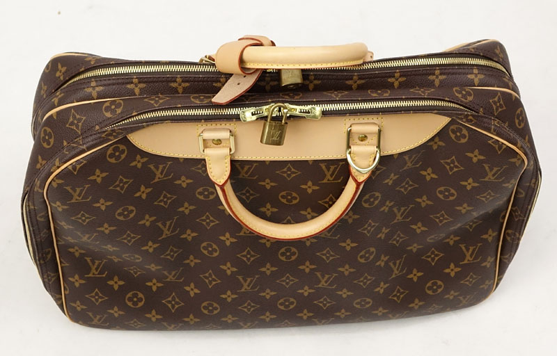 Louis Vuitton Monogram Canvas Deauville Carry-On Travel Bag