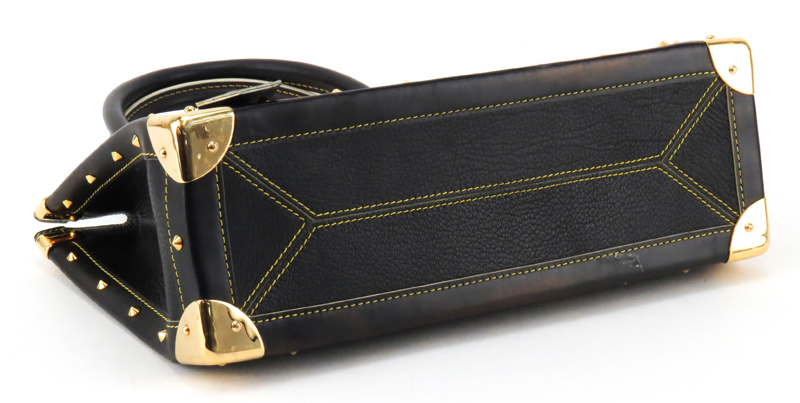 Sold at Auction: Louis Vuitton, LOUIS VUITTON Black Suhali Le Fabuleux  Handbag