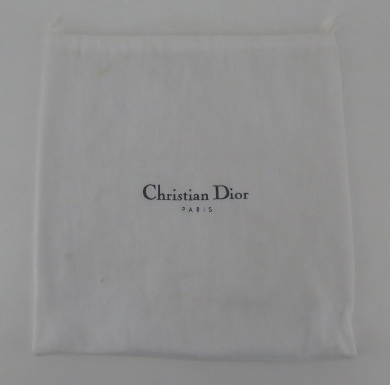 Christian Dior Monogram Romantique Trotter Flap Bag Brown