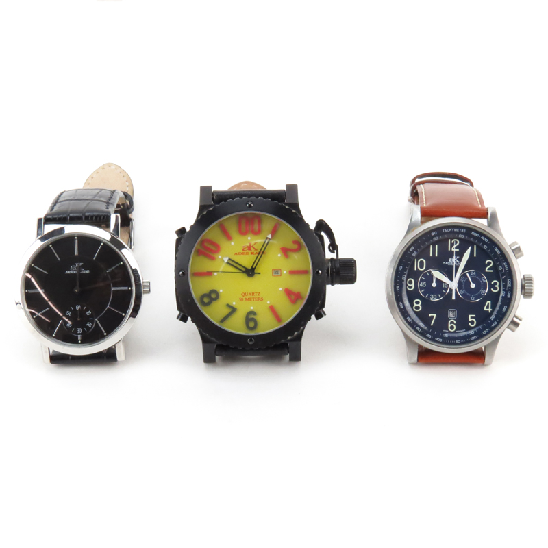 Three (3) Men's Andee Kaye Watches