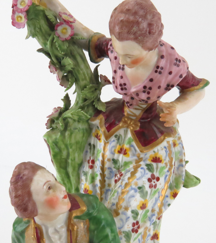 19th Century English Derby Victorian Porcelain Group