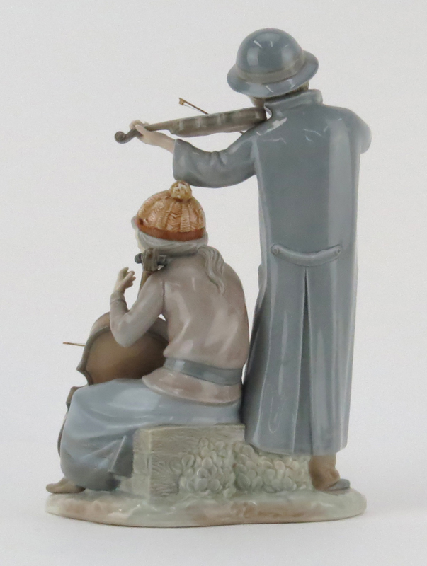 Zaphir Lladro Style Young Musicians Porcelain Grouping