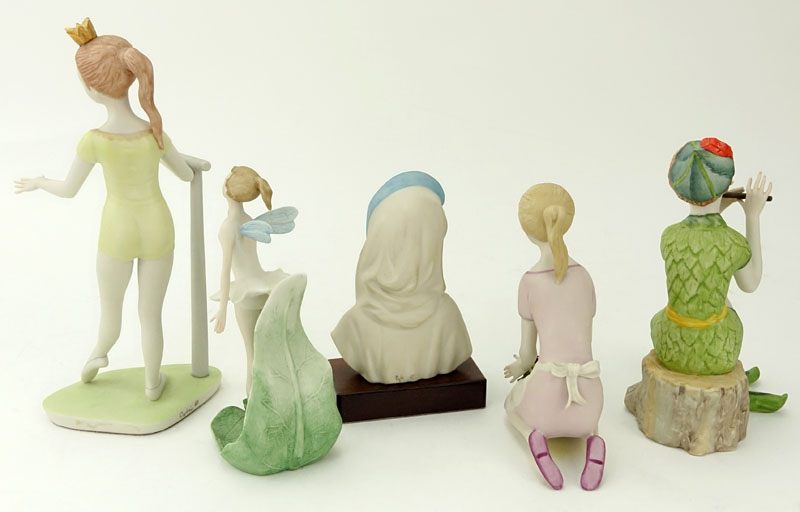 Group pf Five (5) Cybis Bisque Porcelain Figurines