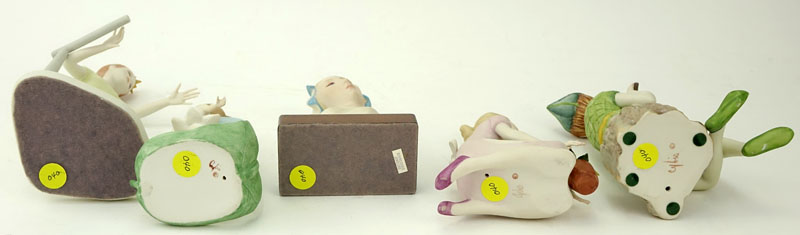 Group pf Five (5) Cybis Bisque Porcelain Figurines