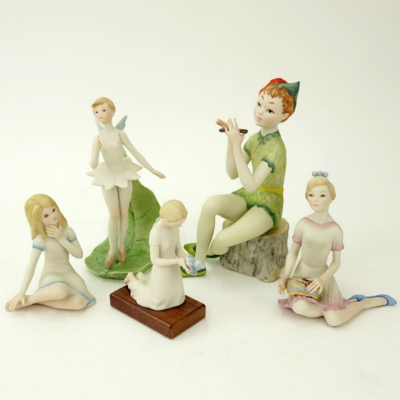 Group pf Five (5) Cybis Bisque Porcelain Figurines