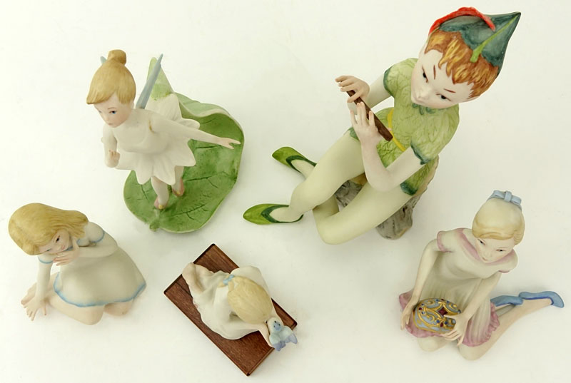 Group pf Five (5) Cybis Bisque Porcelain Figurines