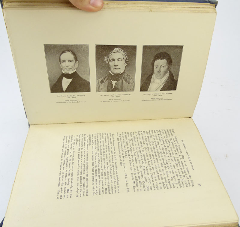 Salem Vessels and their Voyages; a history of the pepper trade with the island of Sumatra, by George Granville Putnam