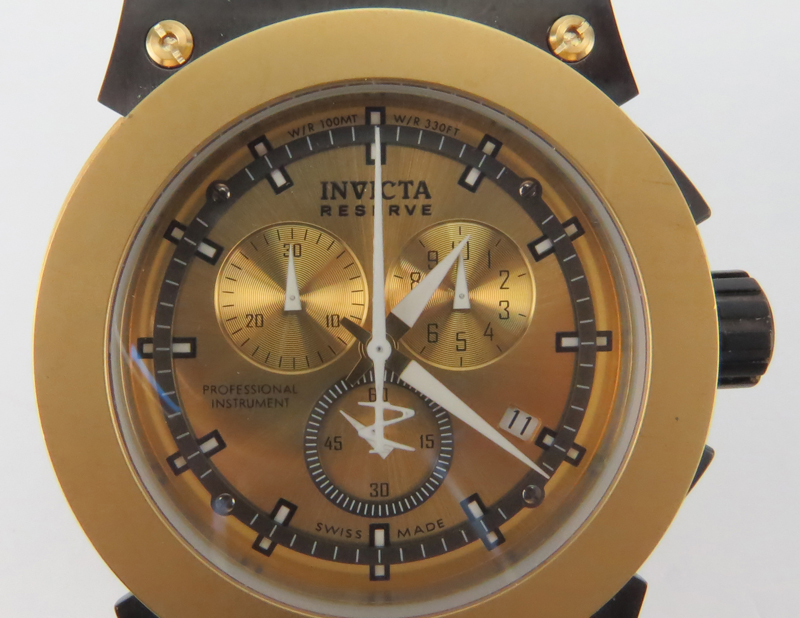 Three (3) Men's Invicta Watches