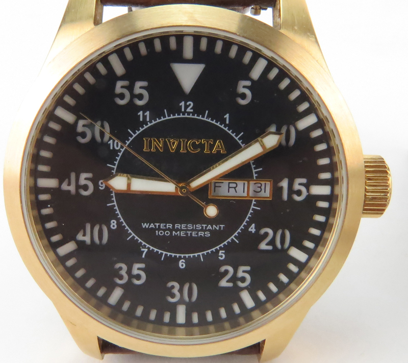 Three (3) Men's Invicta Watches