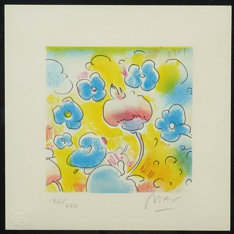 Peter Max, American (born 1937) 1981 Color Lithograph