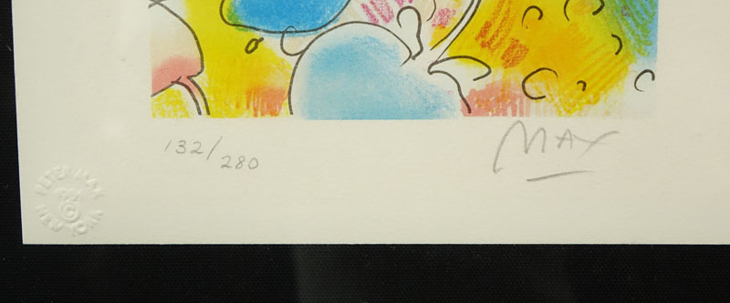 Peter Max, American (born 1937) 1981 Color Lithograph