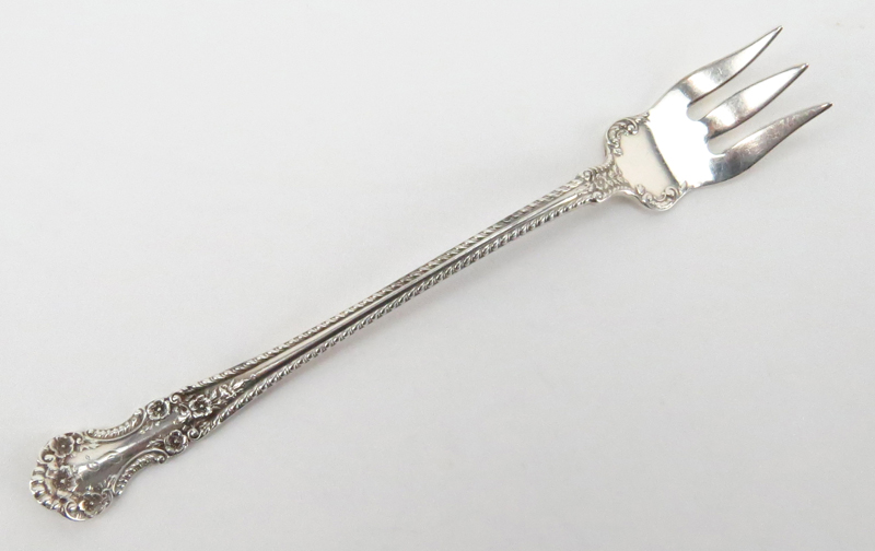 Twelve (12) Gorham "Buttercup" Sterling Silver Oyster Forks