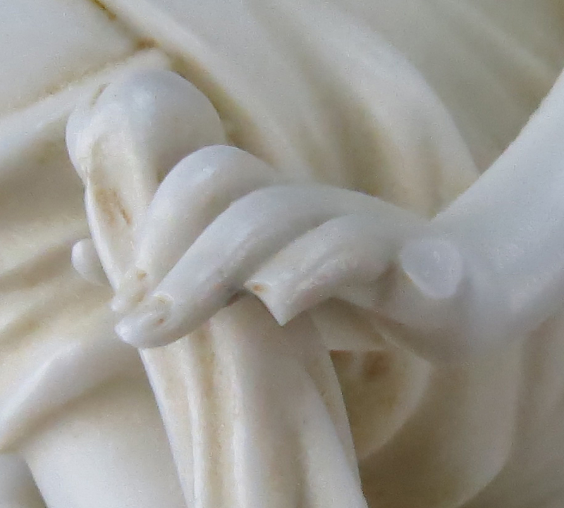 Grouping of Two (2) Bisque Porcelain Figural Groups