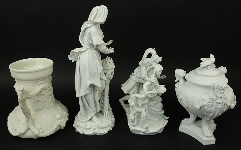 Lot of Vintage Parian Bisque