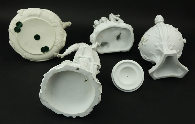 Lot of Vintage Parian Bisque