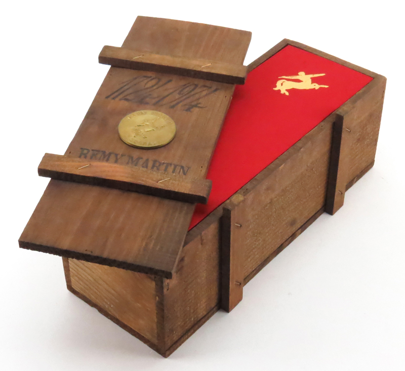 Remy Martin 250th Anniversary (1724-1974) Cognac Bottle in Original Crate Presentation Box