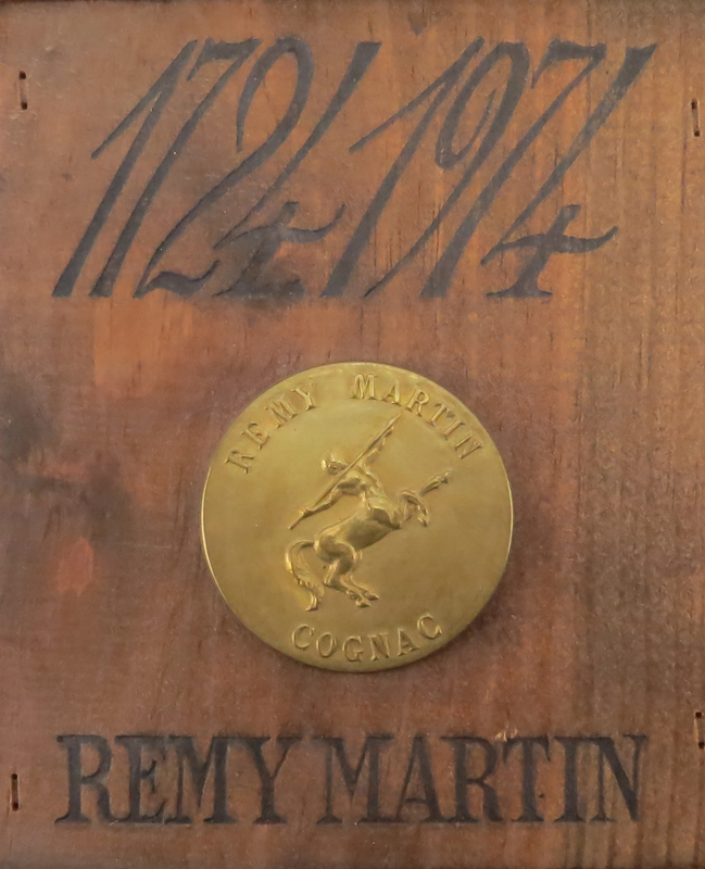 Remy Martin 250th Anniversary (1724-1974) Cognac Bottle in Original Crate Presentation Box