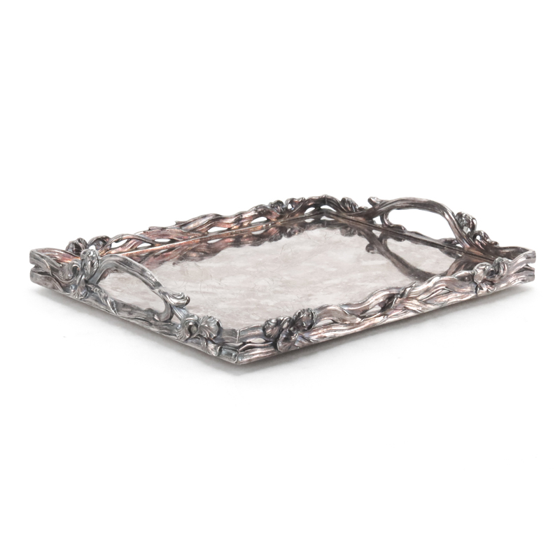 Art Nouveau Silver Plate Tray