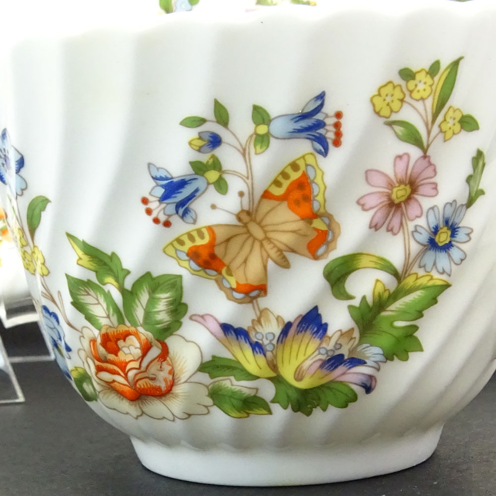 Fifty Three (53) Piece Set of Aynsley Cottage Garden Dinnerware