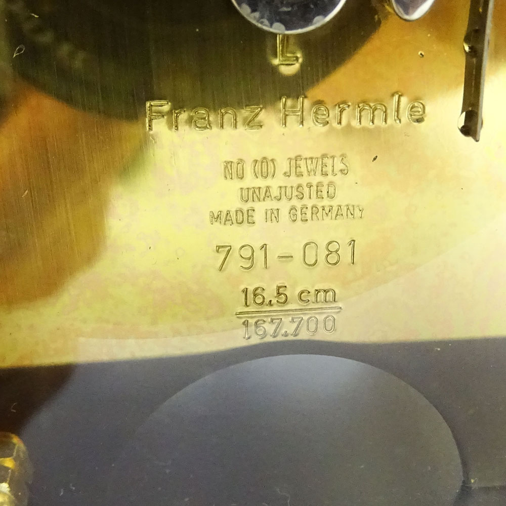 Franz Hermle Winchester Table Clock