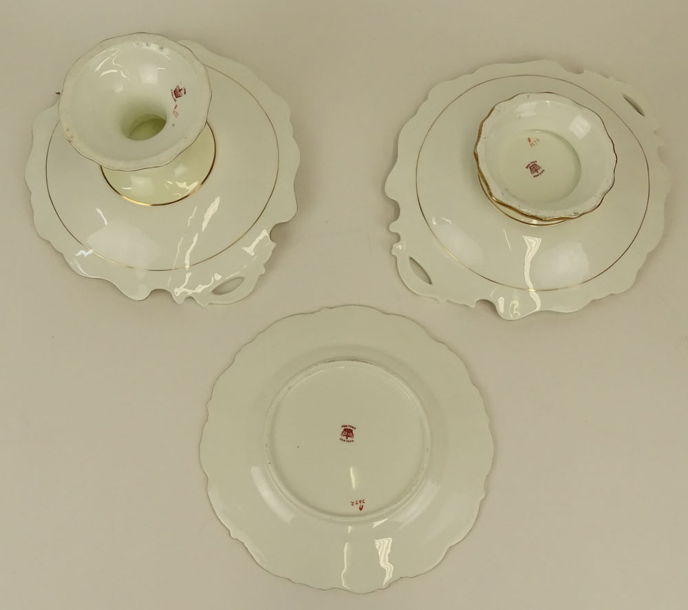 Eighteen (18) Piece Cauldon English Dessert Set