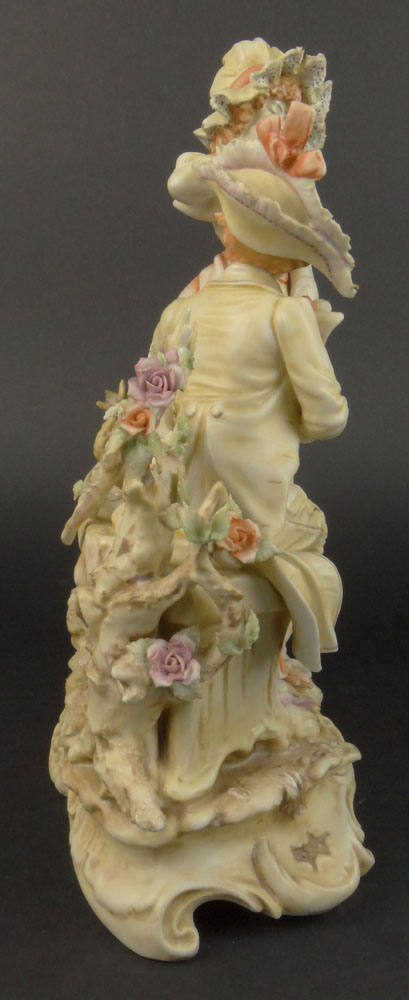 Vintage KPM Porcelain Figural Group "The Engagement"