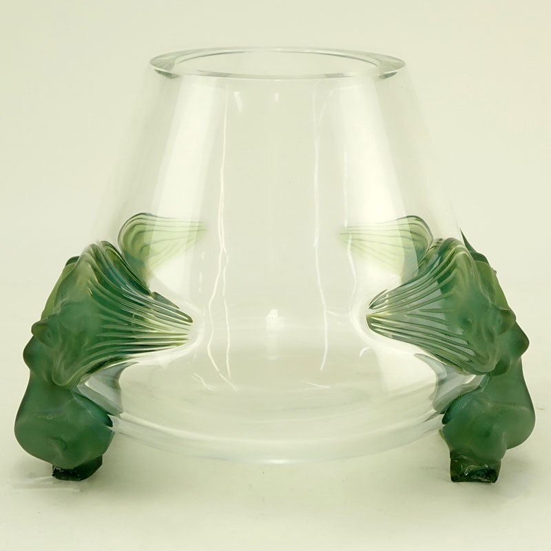 Lalique "Antinea" Crystal Vase