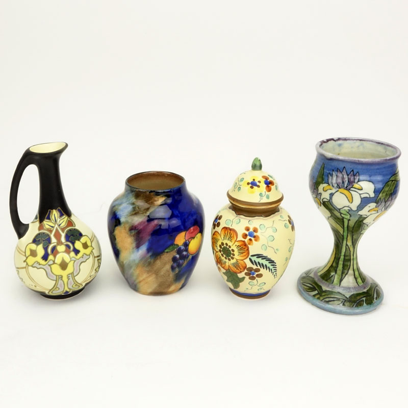 Grouping of Four (4) Assorted Tabletop Pottery